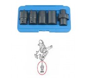 1/2" Набор зубчатых головок для привода КПП мотоциклов Mercedes 5пр.