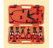 Набор приспособлений для дожима хомутов 7 предметов