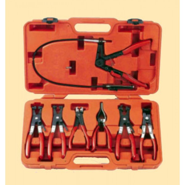 Набор приспособлений для дожима хомутов 7 предметов 907G1