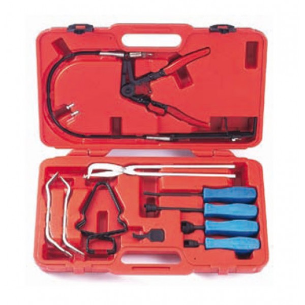 Набор приспособлений для снятия и установки трмозных систем 10пр. 910B1