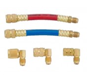 Набор переходников и поворотных штуцеров  для R-12 5 пр