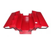 B17 Ящик для инструмента, металлический, раскладной, 3х-уровневый, 535х210х260мм.