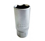 412-21 Головка DR.1/2" Свечная 16мм 6-ти гранная с резинкой