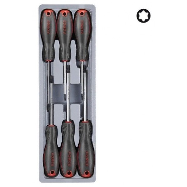 2061 Набор отвёрток под 6-ти лучевой шлиц TORX (T10-T30), 6шт 2061  2061T