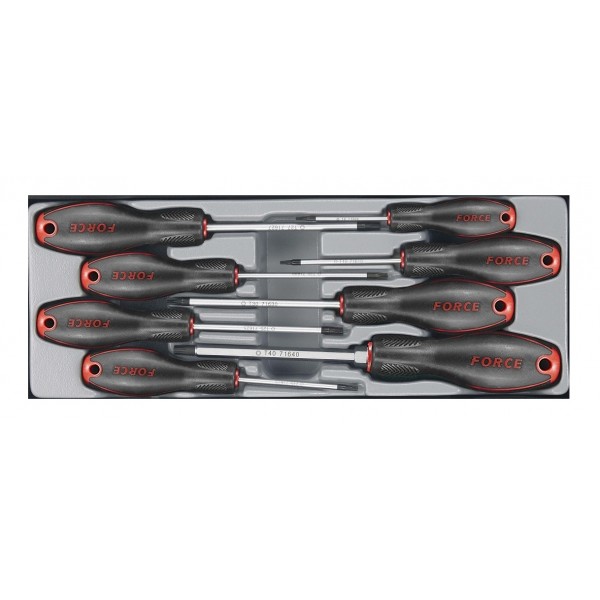 2086 Набор отверток с внешней 6-ти лучевой звездой Torx (Т8-Т40) 8пр. 2086 / 2086T