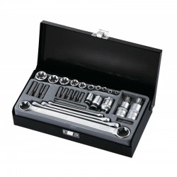 2303 Набор инструмента E стандарт и бит TORX 29 пр DR. 1/4"+3/8"+1/2"