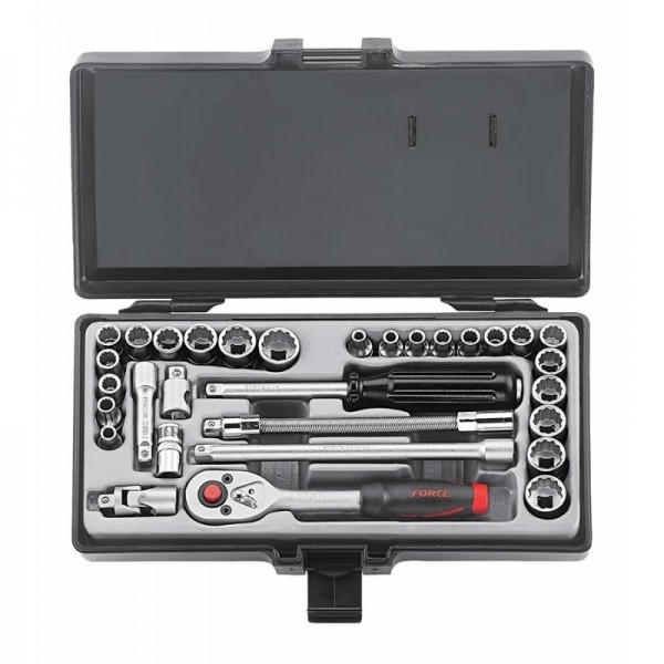 2312 Набор 1/4"дюймовых и метрических головок 31 пр. 2312   2312-5   2312-72