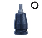 244055... Головка DR. 1/2", ударная с запрессованной битой вставкой