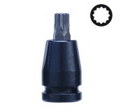 248055... 248100... Головка DR. 1/2", ударная с запрессованной битой вставкой