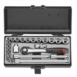 3232 Набор 6-ти гранных головок с сопутствующим инструментом 23 пр DR. 3/8"