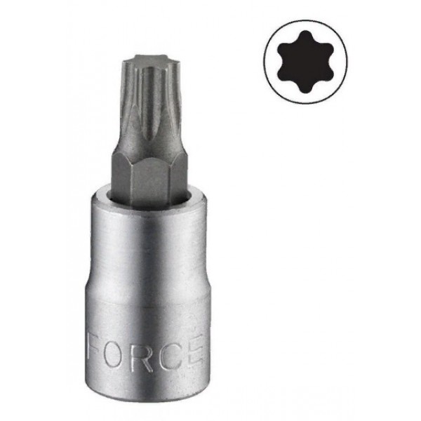 32...1/4" Головка-бита с 6-лучевой звездой 326