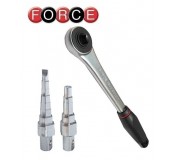 4031 Набор сквозная трещотка DR. с внутренними многоразмерными отвертками 3пр.