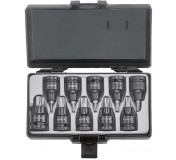 4108 Набор ударных шлицевых цельных головок TORX 10пр. DR.1/2"