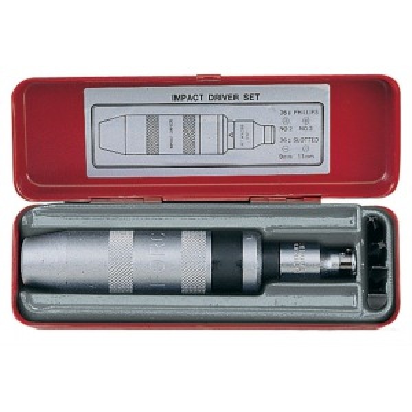 Отвертка ударная  с 4-мя битами-вставками 5/16" 5064