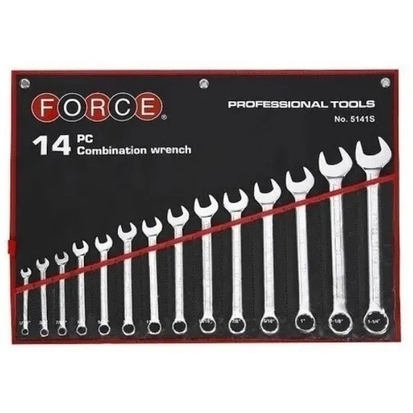 Набор ключей комбинированных 14пр. дюймовые (шт.) 5141S