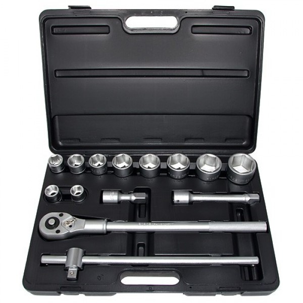 Набор 6-ти гранных головок с трещоткой 14 пр. DR. 3/4'' 6141B-5