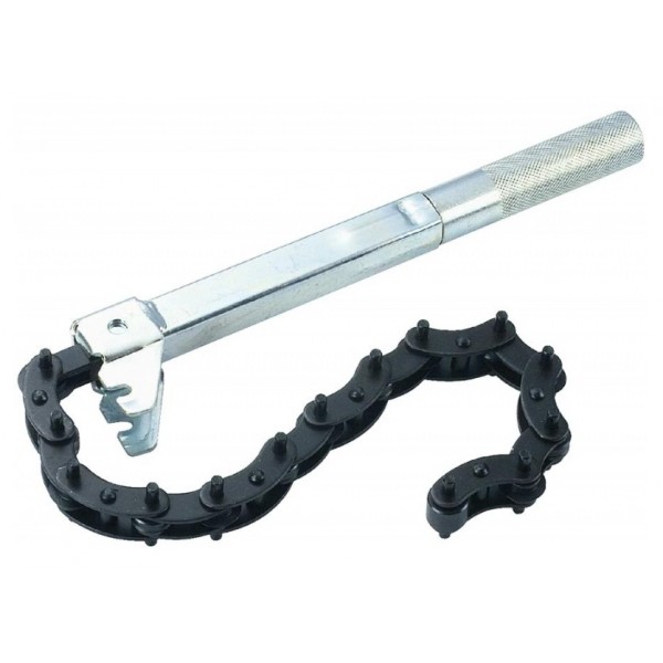 Цепной труборез тонкостенных стальных  и медных труб Ø 20 - 75мм 65603