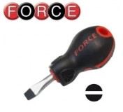 713...S Отвертка короткая под плоский шлиц Slotted