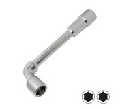 753 06...32 Торцевые Г-образные ключи, с отверстием под шпильки