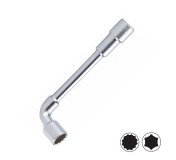 753 06A...32A Торцевые Г-образные ключи, с отверстием под шпильки