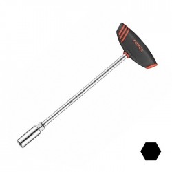 774300 04...17 Ключ торцевой с головкой под 6-ти гранную гайку 4мм -17мм