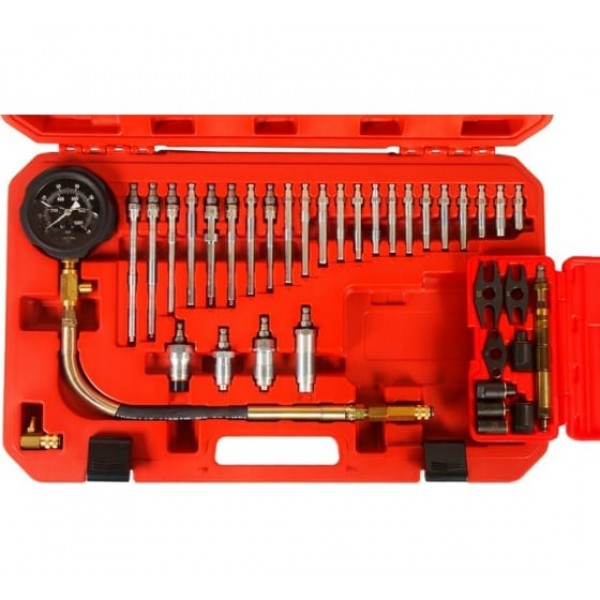 FORCE  Набор для проверки компрессии в дизельных двигателях 37пр. 937G1