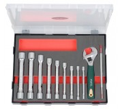 K51113 Набор трубчатых ключей в ложементе 11пр. (шт.)