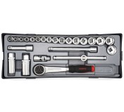 Набор инструмента 24 предмета под посадочный размер 3/8"