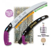 Пила с изогнутым полотном L=330мм c переменным шагом 3; 3,5; 4мм в чехле, с поясным креплением.