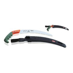 Пила с самоочищающимся, изогнутым полотном L= 240мм шаг 4мм, в чехле, с поясным креплением.