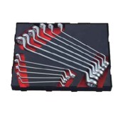 Набор накидных 75гр ключей 6х7-30х32, 12 предметов