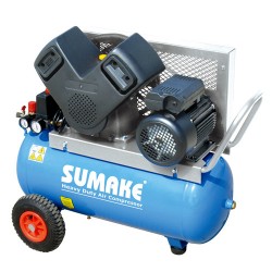 Компрессор рем. 2 ц. (220v) ресивер 50л. 10 атм.