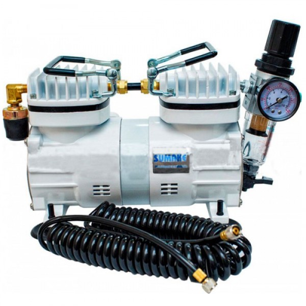 Миниэлектрокомпрессор поршневой 110v/220v, 1,6 л.с. (шт.) MC-1103HFRGM