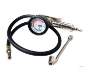 Профессиональное 3-х функциональное приспособление с манометром д/подкачки шин 20 АТМ