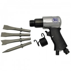 Пневмозубило с комплектом 6гр. насадок L=150mm , 4500об/мин 6пр. (шт.)