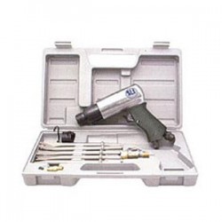 Пневмозубило с комплектом 6гр. насадок 9пр. (шт.)