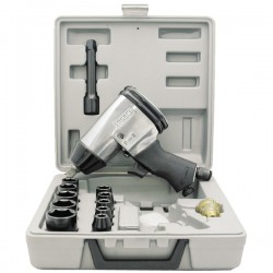 1/2" Комплект пневмогайковерт с набором ударных головок (шт.) 17 предметов