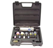 Пневмомашинка зачистная с набором камней 6мм (шт.)