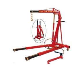 Т32001 Кран гидравлический, усиленный, с выдвижными опорами (2т)