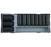 1/2" Набор ударных головок L=85mm 11 предм. (шт.) в ложементе