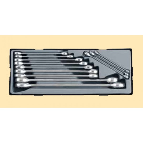 Н-р накидных  ключей  10х11мм - 30х32мм. 12 предм (шт.) T51226