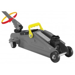 T820050R Домкрат подкатной гидравлический  (2 т) Hmax=350мм (шт.)