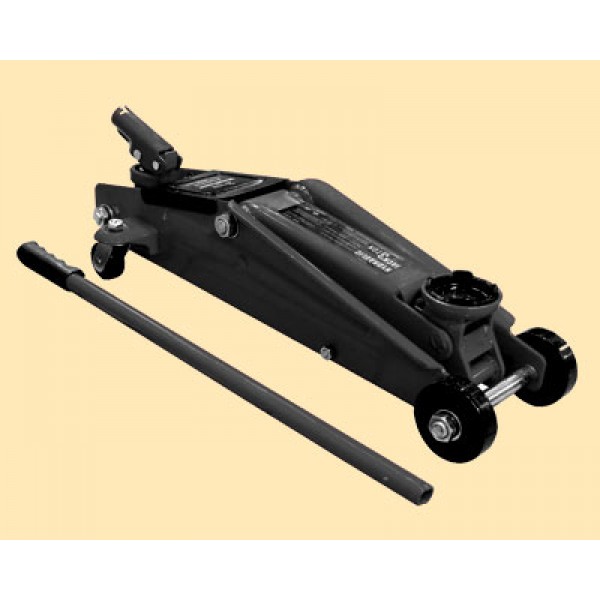 Домкрат подкатной (3 т) Н130-410 мм с вращающейся рукояткой. T83003C