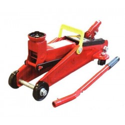 TA82007 Подкатной домкрат 2т, Н=125-300мм, в кейсе