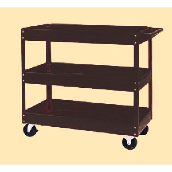 Тележка инструментальная 1 выдвижной ящик и 3 открытые полки TC302