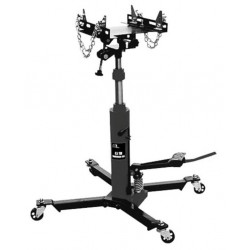 TEL05005 (TR4058) Стойка трансмиссионная двухштоковая, гидравлическая с педалью и рычагом 0,5 т Н=830-1760мм