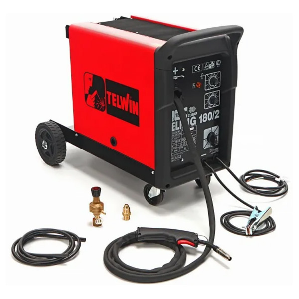 Сварочный полуавтомат TELMIG 180/2 TURBO с подачей проволоки 230V/35-220А, д/проволоки MIG-MAG (шт.) 821055