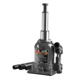 TF0402 Домкрат бутылочный с двойным штоком 4т. H =160мм + 170мм +60мм