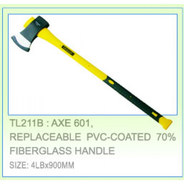 Топор 1800г  с длинной фиберглассовой ручкой  L = 900мм TL211-4LB