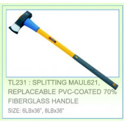 Топор-колун 3600г  с длинной фиберглассовой ручкой  L = 900мм